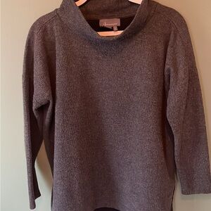 Anthropologie Charcoal Turtleneck Sweater
